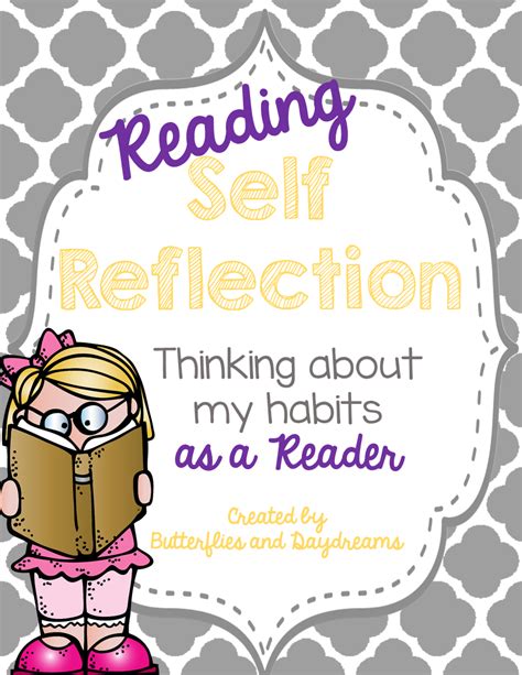 Reading Self Reflection Freebie Reading Reading Unit Reflection