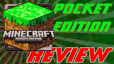 Minecraft Pocket Edition Ios App Review Youtube