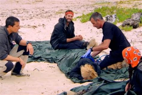 Bear Grylls Mission Survive Viewers Left Red Faced As Stars Endure