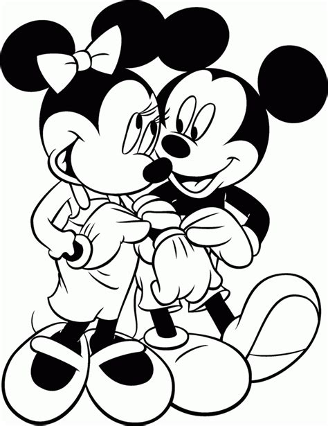 Mickey Mouse Birthday Coloring Pages Coloring Home