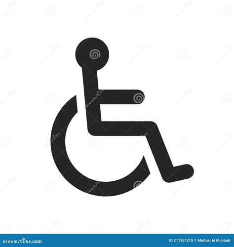 Disability Friendly Disabled Handicap Wheelchair Icon Disabled