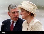 British Home Secretary Jack Straw and his wife, Alice Perkins, arriving ...