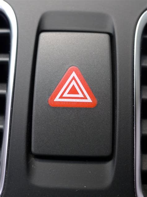 Red Hazard Light In Car Stock Image Image Of Lights 26556903