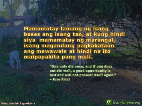 Learn Some Favorite Filipino Quotes Learn Filipino