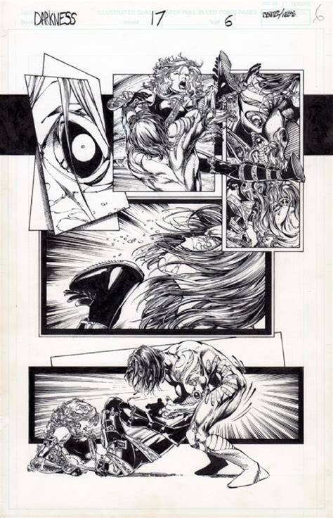 Darkness 17 Pg 6 In Siamak Kadkhudayans Joe Benitez Comic Art Gallery