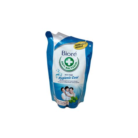 Review Biore Body Foam Hygienic Cool Pouch Ml Hdmall