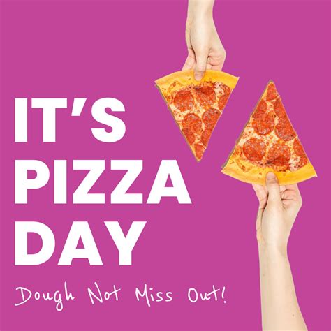 Free National Pizza Day Communication Templates