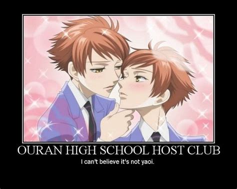 Ouran High School Host Club I Cant Believe Its Not Yaoi I Mean Come