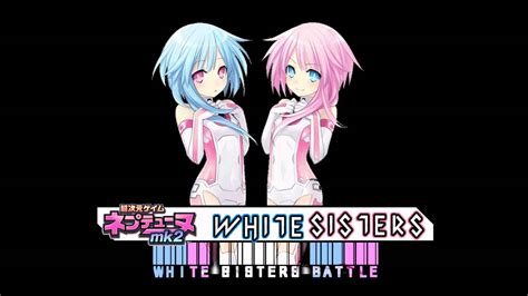 Hyperdimension Neptunia Mk2 White Sisters Battle Extended Youtube