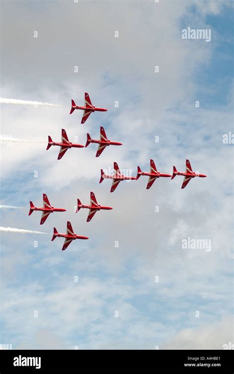 Concorde And Red Arrows Hi Res Stock Photography And Images Alamy