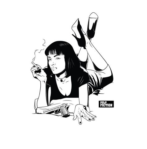 Pulp Fiction By Shinesthrough On Deviantart Pulp Fiction Tattoo Pulp Fiction Art Pulp Fiction