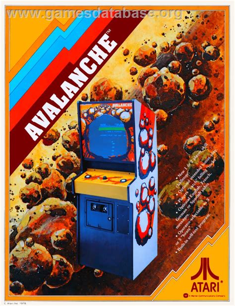 Avalanche Arcade Artwork Advert