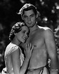 Maureen O'Sullivan and Johnny Weissmuller in Tarzan the Ape Man (1932 ...