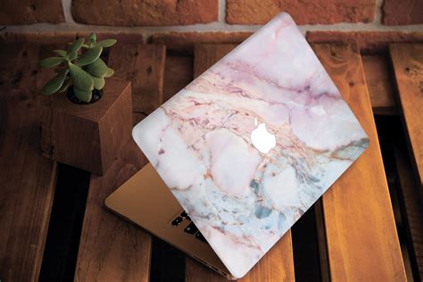 Pink Marble Macbook Pro 13 Case Clear Macbook Pro Case Laptop Etsy