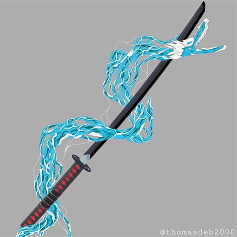 I Tried Experimenting With Water And Drew Tanjiros Sword Because I