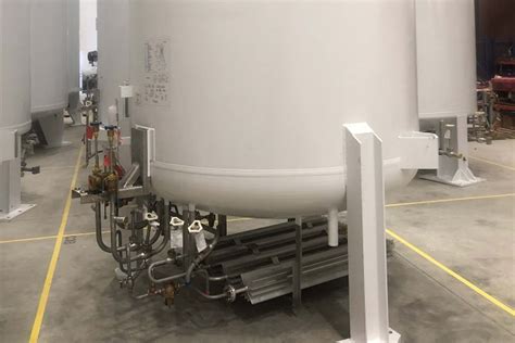 New Cryolor 1500 Gallon Bulk Cryogenic Vertical Storage Tank