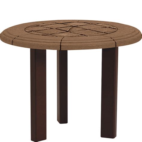 Tropitone 730582swb Tiled Stone Tables Tea Table Base For 23 Inch Round