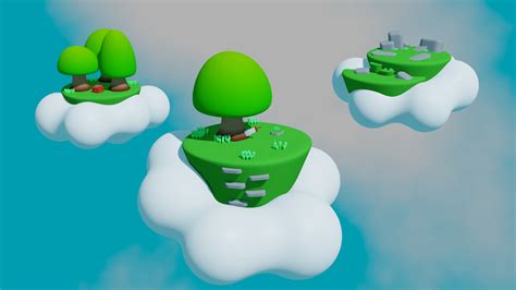 Artstation Cloud Islands