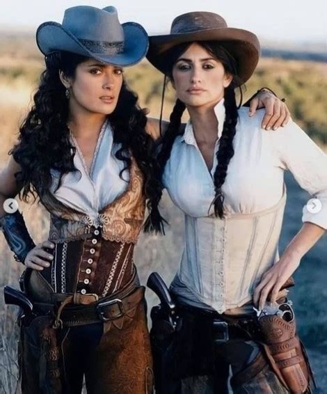 Salma Hayek Y Penélope Cruz De Vaqueritas Se Declaran Bandidas