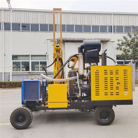 Self Propelled Low Price Small Hydraulic Drill Machine Pile Driver