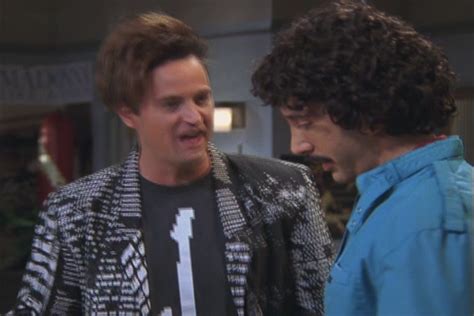 Chandler bing (matthew perry) and monica geller (courteney cox) ~ friends episode stills ~ season 9, episode 13: Chandler Bing - The One Where The Stripper Cries - 10.11 ...