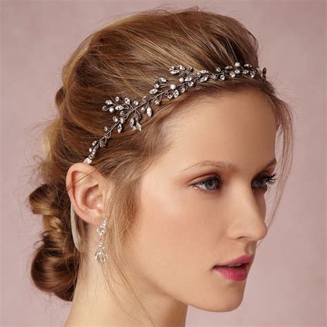 Fashion Rhinstone Silver Bridal Hair Vine Jewelry Handmade Headbands Wedding Headband