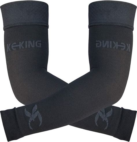 Keking® Lymphedema Compression Arm Sleeves With Silicone Band For Men