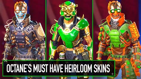 Octanes Heirloom Skins Apex Legends Must Have Legendary Skins To Use