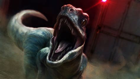 48 Jurassic World Velociraptor Wallpaper