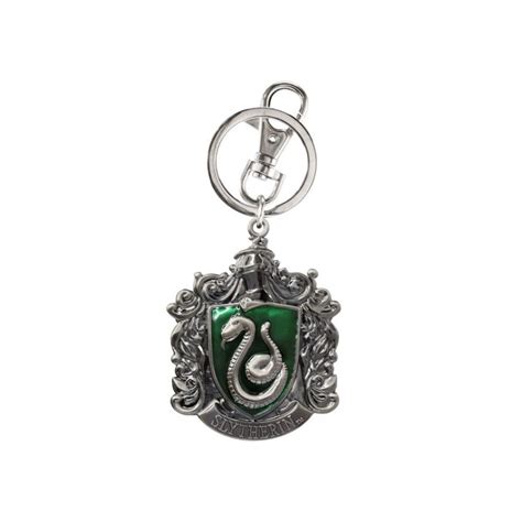 Harry Potter Slytherin Crest Metal Keychain Semic Studio