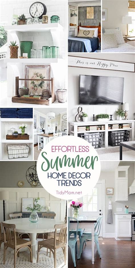 Effortless Summer Decor Home Trends Tidymom