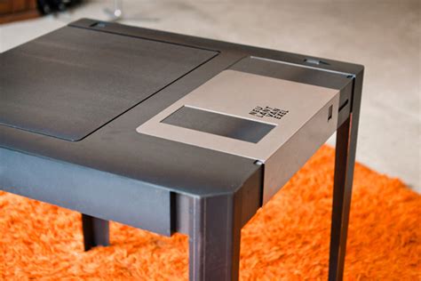 Floppy Table A Wonderfully Designed 35 Floppy Disk