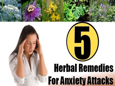 5 Powerful Herbal Remedies For Anxiety Attacks