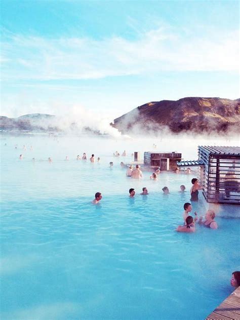 Relax In A Geothermal Spa In An Icelandic Lava Field Yes Please Blue