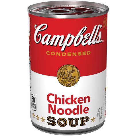This is about as close as i can get to the campbell's canned version. Campbell's Soup, Condensed, Chicken Noodle, 10.75 oz (305 ...