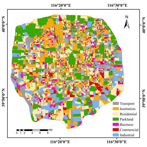 The Generated Land Use Function Map Download Scientific Diagram