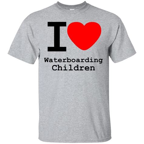 I Love Waterboarding Children T Shirt Shirt Design Online