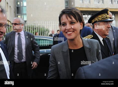 French Minister Of Education Najat Vallaud Belkacem At Lyon University