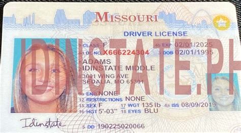 Missouri Fake Ids Missouri Driver License
