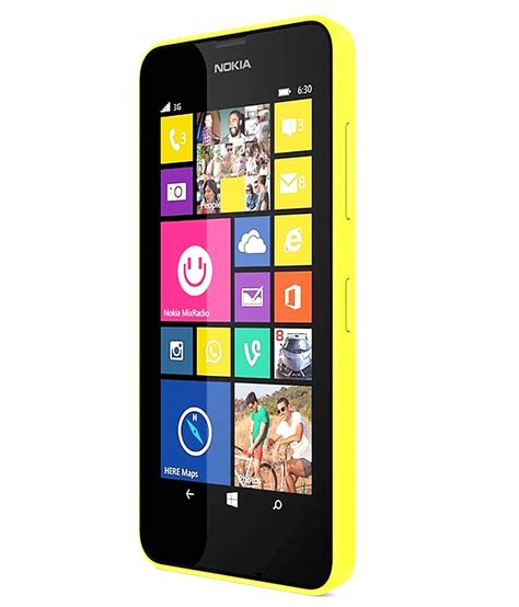Nokia Lumia 630 Dual Sim Yellow Buy Nokia Lumia 630 Dual
