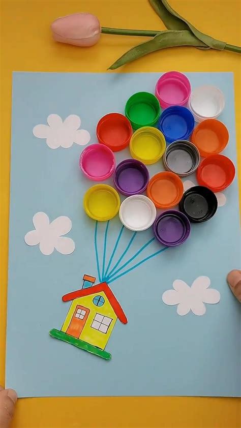 Easy Crafts For Kids Preschool Crafts Hand Crafts For Kids Paper Crafts