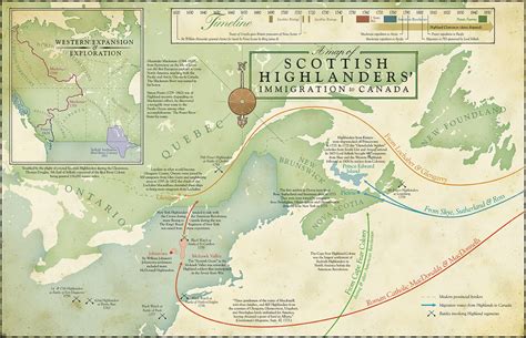 Clan Macmillan International Immigration Routes And Settlements Of