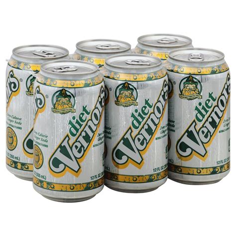 Vernors Diet Ginger Ale 12 Oz Cans Shop Soda At H E B
