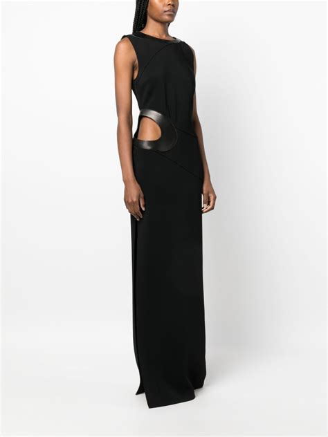 Tom Ford Cady Cut Out Sleeveless Gown Farfetch