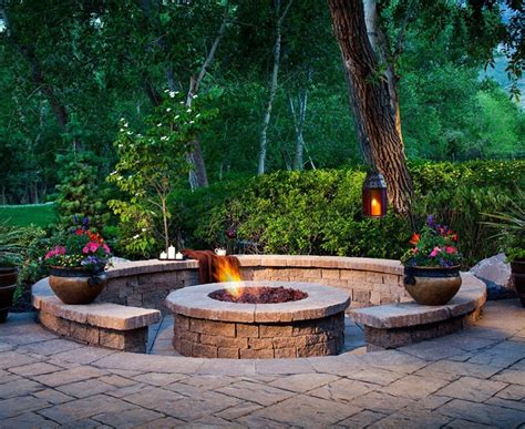 Do it yourself patio and fire pit. 40 Best Sunken Patio Fire Pit Ideas for Your Backyard