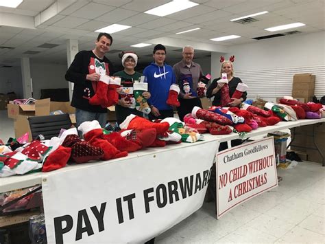 Toy Packing And Community Support Chatham Goodfellows