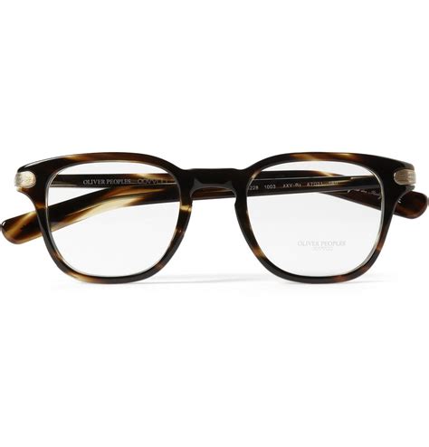 Oliver Peoples 25th Anniversary Square Frame Optical Glasses Designer