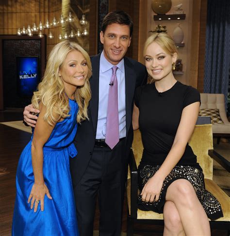 Greenberg Co Hosts Live With Kelly Gets Two Olivia Wilde
