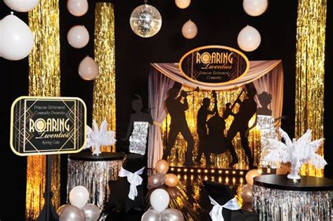 Show Your Residents A Roaring Good Time 1920s Party Ideas 1920s Party