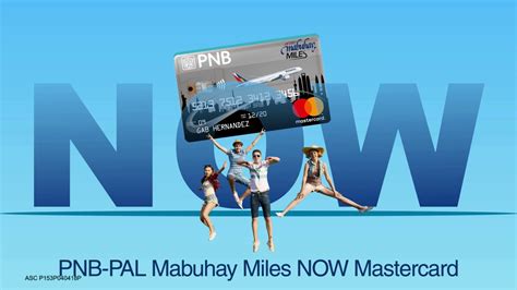 Apply For A Pnb Pal Mabuhay Miles Now Mastercard Today Youtube